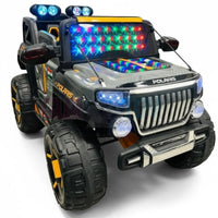 Pampam Toys Polaris Beast 2-Seater Electric Jeep – Ultimate Off-Road Battery-Operated Ride-On Car for Kids with Parent Remote Control, LED Lights & Music