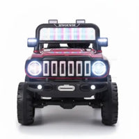 Pampam Toys G63 2-Seater Electric Ride-On Jeep – 4x4 Battery-Operated Car for Kids with LED Lights, Music & Parental Remote Control