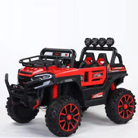 Pampam Toys Discovery Kids Electric Jeep – 6 Motor Battery Operated Ride-On UTV Car with LED Headlights, Remote Control & Off-Road Wheels, Luxury Toy Car for Kids
