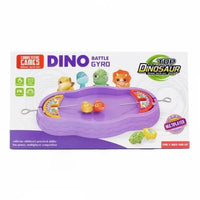 Pampam Toys Dino Battle Gyro Top Dinosaur Competitive Game Set
