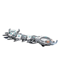 Pampam Toys 2.4GHz Mechanical Spray Centipede Remote Control Toy with Light, Sound & Mist Effects