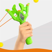 PamPam Kids Slingshot Toy with 6 Soft Balls, Target Sheet, Indoor Outdoor Shooting Game, Ages 3+