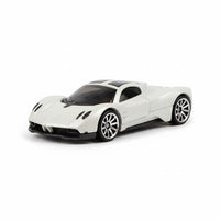 Pampam Toys Pagani Utopia Die-Cast Car, 1:64 Scale, HW Exotics Collection, White