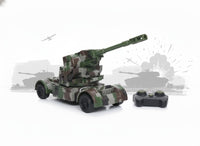 Pampam Toys RC 1971 Indo-Pak Indian Army, Chargable Remote Control Anticraft TruckMilitary Vehicle with Camouflage Design