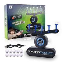 PamPam Floating Target Shooting Game, Electric Hover Ball Game with 10 Foam Balls