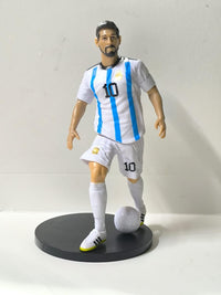 Soccer Player Action Figure, Football Jersey No. 10, with Ball