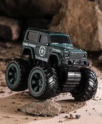 Pampam Monster Military Friction Truck Toys for Kids, 3-8 Years, Friction Powered, Toy Gift, Big Size