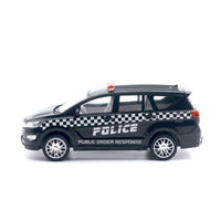 Police Public Order Response Vehicle Model, Black
