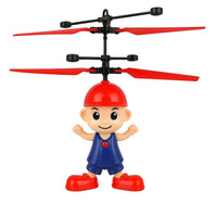 Pampam Toys 1810 Flying Character Aircraft – Interactive Infrared Induction Sensor Helicopter with USB Rechargeable Battery for Kids