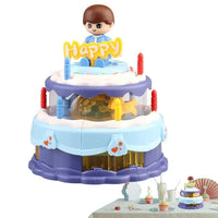 Pampam Toys Musical Birthday Cake Toy, Interactive Counting and Singing Toy, Educational Gift for Ages 1-4 Years
