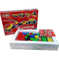 Pampam Building Blocks for Kids, 50 PCs, Skill Development Toy, 3 Years+, Wheel Included