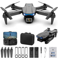 Pampam Toys E99 Foldable Drone with 4K HD Camera – Portable Quadcopter with Height Control, Hover Function, and Carrying Case