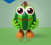 Watermelon Prince Dancing Musical Toy with Lights, Talking and Voice Recording, Interactive Cartoon Toy for Kids Ages 2+