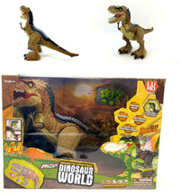 Trending Smoke Remote Control Dinosaur for Kids With Light Up Eyes & Roaring Sound, Walking Robot, Big RC, Large 17In Realistic Dilophosaurus