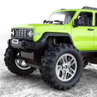 Pampam Toys RC Monster Truck, 2.4GHz Remote Control SUV, 50 Minutes Play Time (Neon Green)