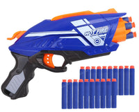 Pampam Toys Foam Blaster Gun Toy with 20 Bullets, Multi Color