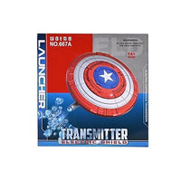 PamPam A.I CPT- America Electric Shield Launcher, Superhero Toy