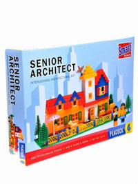 Pampam Senior Architect Building Blocks Set, 610 Pieces, for Ages 6 Years and Above, Educational Construction Toy for Kids and Adults