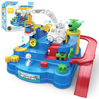 Car Race Track Adventure Toy for Kids | Educational Car Track Toys for 3+ Year Old Boys & Girls | City Rescue Vehicle Puzzle Playset | Fun Preschool Learning Game | Birthday Gift for Kids