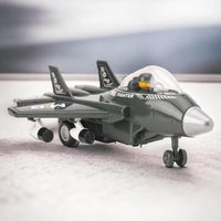 Friction Powered MiG Fighter Plane Toy, Multicolour, Pack of 1