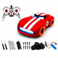 Pampam Toys 9013 Spark Stone RC Remote Control Coupe Car with 360-Degree Flint Spark & Light Effects