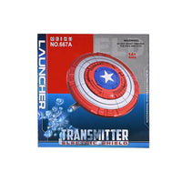 PamPam Marvel CPT. America Electric Shield Launcher, Superhero Toy