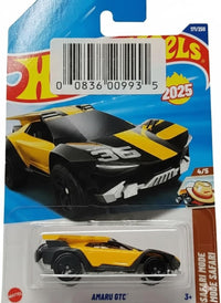 Pampam Toys Amaru GTC Racing Car, Yellow and Black, Sports Design