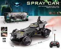 Batman Remote Control Car, High Speed RC Vehicle with Figure, Black