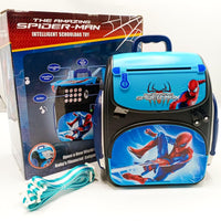 Spider Man Atm Piggy Bank For Kids - Electronic Money Box With Lock And Password - For Boys And Girls (Model Iii, Modern, Blue, Red)