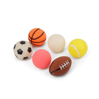 Pampam Toys Mini Foam Sports Balls Set for Kids - Soccer, Basketball, Football, Tennis & More