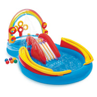 Inflatable Rainbow Ring Water Play Centre, Multi Color