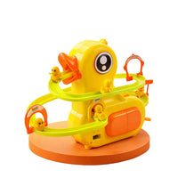 Duck Slide Toy with LED Lights & Music | Electric Climbing Duck Track Toy | Educational Musical Slide Game for Kids 3–6 Years | Fun Toddler Toy Gift for Boys & Girls