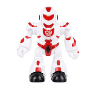 RC Intelligent Dancing, Singing & Walking Robot Toy with LED Lights (Red)