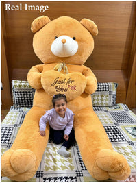 Pampam Toys Giant Teddy Bear, 8 Feet Long, Plush Stuffed Animal