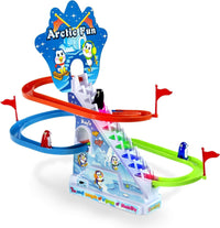 New Jolly Penguin Track Race Set Toy Gift for Kids(Color As Per Stock)