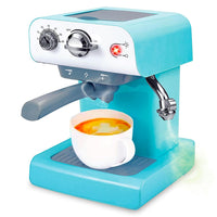 Coffee Machine Toy for Kids with Sounds, Light & Steam Effect - The Interactive Pretend Play Coffee Maker Set - Perfect Kitchen Toy with Water Dispensing Feature