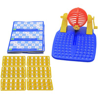Pampam Roller Housie Board Game, Family Game for Kids, Scrabble Letter Sorting Toys with Balls and Spinners, Set of 4