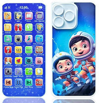 Pampam Toys Educational Talking Smart Phone Toy, 24 Modes, Rechargeable, for Boys and Girls Ages 2-12 Years