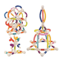 42PCS Retractable Magnetic Sticks Building Toy Set-Flexible Magnetic Rods & Balls,Educational Building Blocks for 3+Kids