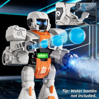 Robot Toy White Orange