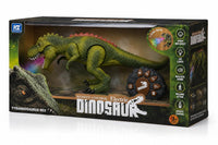 Pampam Toys Electric Tyrannosaurus Rex – Remote Control Dinosaur with Spray Mist Effect, LED Lighting, Realistic Roaring Sounds, and Lifelike Walking Action