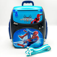Spider Man Atm Piggy Bank For Kids - Electronic Money Box With Lock And Password - For Boys And Girls (Model Iii, Modern, Blue, Red)