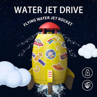 Summer Rocket Sprinkler Toy Water Pressure Lift Toy for Garden Party Holiday White| Educational Toy for Kids | Fun & Learning Toy Set