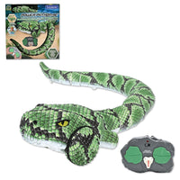 Pampam Toys Remote Control Python – Dual-Mode Amphibious RC Snake for Land and Swimming Adventures