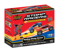 Pampam Toys Rocket Original Stomp Racers Dueling Car Launcher With 2Race Cars and 2Launch Pads|Perfect Toy and Gift for Boys or Girls Age 5+|Indoor and Outdoor Fun|Activity Set|MadeIn India|Awardwinning Toy