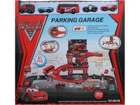 Cars 2 Parking Garage Game, 41 Pieces - for Kids Children - DIY Building Action Car Toys