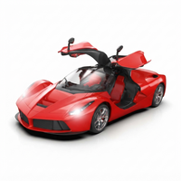 Pampam Toys 1:6 Scale Racing Model Remote Control Supercar with Openable Doors & LED Lights