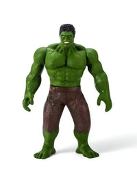 A Hulk action figure in its retail box. The box is predominantly black and green with a clear plastic window displaying the green-skinned Hulk wearing brown pants. The "Avengers Hero Series" logo is prominently displayed on the front of the box.