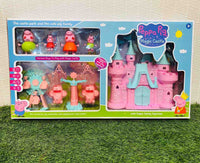 Peppa Pig Magic Castle Park Playset with 4 Family Figurines, Ferris Wheel, Theme Park Rides & Accessories, Educational Role-Play Toy for Kids Boys & Girls, Age 3+