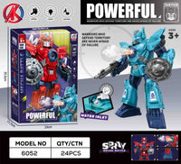 POWERFUL Mecha Battle Robot Toy with Smoke Spray, Lights, and Sound Effects | Battery Operated Walking Sci-Fi Warrior Action Figure for Kids Ages 3+